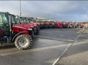 中国农业用驱动拖拉机4农业车轮轮式农业拖拉机潍柴发动机50HP高挖掘 - Product Image 3