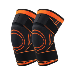 Genouillères de compression personnalisables avec logo et sangle de maintien antidérapante pour l'entraînement sportif, le football et le cyclisme – Manchon de compression pour mollets - Product Image 4