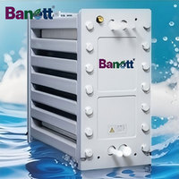 Module EDI 50L à circulation complète, unité à membrane échangeuse d'ions à fonctionnement stable pour machine commerciale de production d'eau pure de petite taille