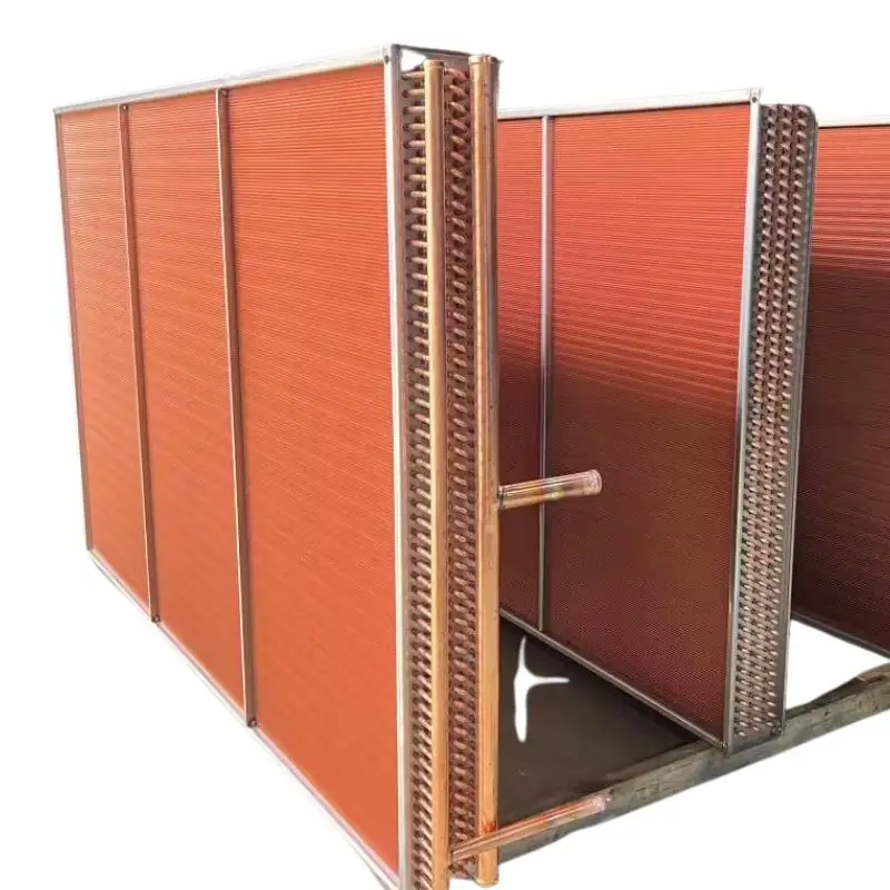 すべての銅熱交換器発電機表面空気冷却器銅管-米用フィン蒸気熱交換器