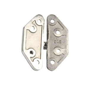 Bisagra de mariposa Inherit 66x71mm 3mm de acero inoxidable de grado marino para montaje en superficie, herrajes para puertas de gabinetes - Product Image 5