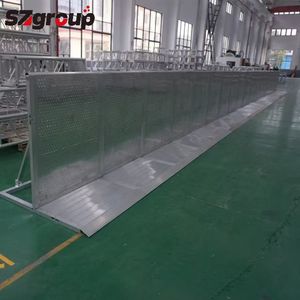 Barrière de contrôle des foules en aluminium pliable <span class=keywords><strong>Mojo</strong></span> Barricade de sécurité pour les concerts en plein air - Product Image 5