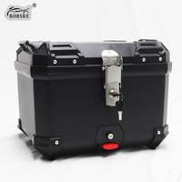 Vente en gros PP 45L Boîte de rangement universelle pour moto Boîte de rangement arrière pour moto Boîte supérieure pour moto