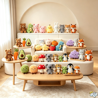 Prix d'usine, vente en gros, jouet en peluche coloré de 8 pouces, mignon, plusieurs styles, jouet en peluche de 8 pouces, doux, de haute qualité, jouet de 8 pouces