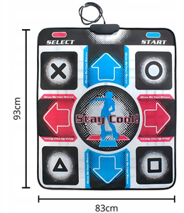 Alfombrilla de Baile Doble para 2 Jugadores, Compatible con TV, PC, USB, Computadora, 8, 16, 32 Bits, DDR, <span class=keywords><strong>Party</strong></span> Mix, para <span class=keywords><strong>Wii</strong></span>, Xbox 360, Nintendo Switch, PS3 - Product Image 1