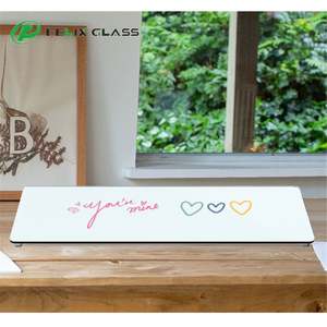 Professional Manufacturer Supplies Ultra-Clear Tempered Glass Paint <b>Palette</b> for Acrylic & Oil Painting - Product Image 5