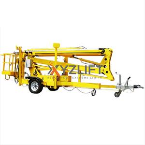 Xyzlift Hoogwerker Werk Platform Sleepbare Gelede Boom Lift Met Diesel Elektrische Batterij Power Te Koop - Product Image 1