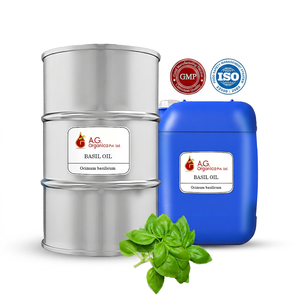 Proveedor de Aceite Esencial de Albahaca (Ocimum basillicum) en Barriles a Granel para Fabricación de Velas, Aceite Aromático, Aromaterapia, Precio al por Mayor, OEM - Product Image 2