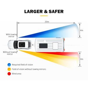 Espejos Retrovisores Manuales Extensibles MARVELAND para Land Cruiser Serie 70 75 76 78 79 de 1984 a 2022 - Product Image 3