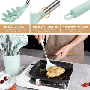 Ensemble de 28 ustensiles de cuisine en silicone, outils de cuisine, batterie de cuisine, ensemble d'ustensiles de cuisson en silicone - Product Image 3