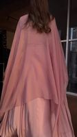 Dropshipping Robe de soirée musulmane de l'Aïd coupe ajustée en satin Abaya manches fendues Jalabiya Ramadan Robe Vestidos Largos pour femmes
