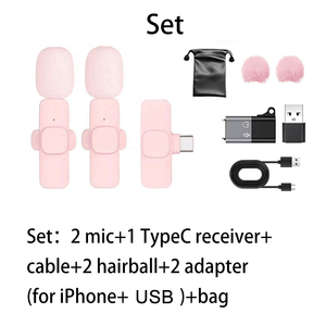Professionale senza fili Mini <span class=keywords><strong>microfono</strong></span> per iPhone Android per Bluetooth Lavalier risvolto <span class=keywords><strong>microfono</strong></span> per la registrazione Video YouTube - Product Image 3