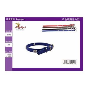 Collare per Animali Domestici Monocolore a Forma di Osso con Design Unico per il Collo - Product Image 3