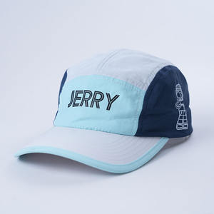 Gorra de campamento de 5 paneles de nailon con logotipo de impresión Unisex con para todas las estaciones nueva personalización al por mayor actividad de ala plana - Product Image 2