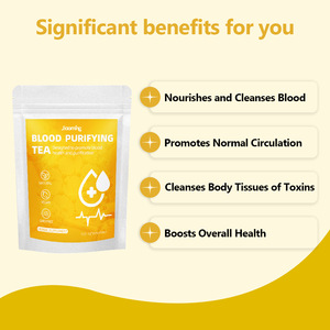 Suplemento Herbal <span class=keywords><strong>para</strong></span> la Purificación del Sangre, Té Mixto Detox <span class=keywords><strong>para</strong></span> la Circulación Sanguínea, Bolsitas de Té - Product Image 4