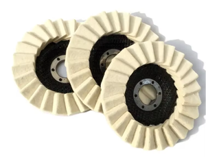 Ruota di trafilatura del disco in Nylon piastra di lucidatura in acciaio inossidabile per la lavorazione del legno ruota in fibra di rimozione della ruggine in metallo - Product Image 3