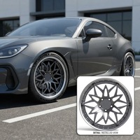 Jantes en alliage forgées sur mesure 2 pièces, polies en profondeur, pour voitures particulières, 16-26 pouces, 5x112 5x120 5x114.3, pour BMW X3 X4 X5