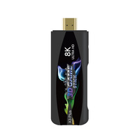 Clé de Jeu L X3 Plus 4K HD, Système Double TV Rétro Console de Jeu Vidéo Portable, Clé TV de Jeu 64 Go 30000 Jeux Rétro pour PSP