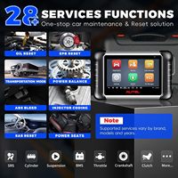 Autel MaxiCOM MK900 Bidireccional WiFi Scanner 2025 Actualización DoIP CAN FD FCA Auto Auth 40 + OBD2 Modo de servicio Todas las herramientas