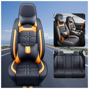 Housse de siège de voiture en cuir respirant Air Cocoon, entièrement enveloppante, style professionnel, adaptée à toutes les saisons - Product Image 1