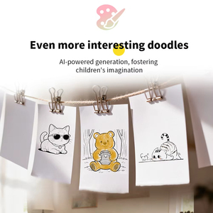 Jumon New Design AI <b>Printer</b> Voice Function Available Wholesale Trending Educational Toy 203DPI Inkless Pocket AI Thermal <b>Printer</b> - Product Image 3