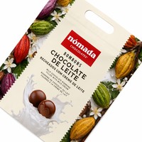 Sachet latéral personnalisé en aluminium et plastique pour emballage de miel, thé, café, lait en poudre