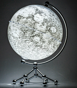 Globo del mondo trasparente illuminato da 8 pollici con mappa dettagliata perfetta per l'apprendimento della geografia globo da tavolo per l'ufficio e la casa - Product Image 6