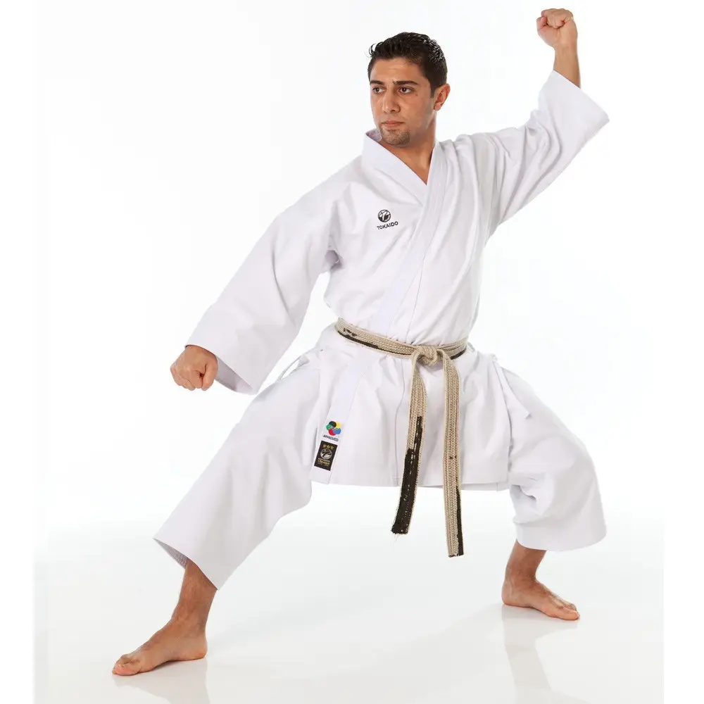 OEM Wholesale martial arts uniforms Customized WKF KARATE GI WKF KARATE UNIFORM WKF 100%cotton karate gi uniform