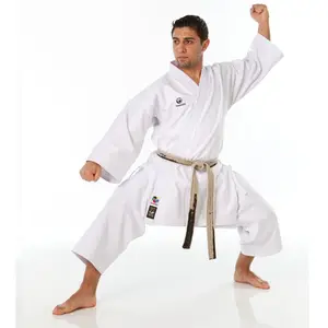 Karate Suit OEM Wholesale Martial Arts Uniforms Customized WKF KARATE GI WKF KARATE UNIFORM WKF 100%cotton Karate Gi Uniform