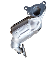 Convertisseur catalytique automobile à haut débit et bas prix, Euro IV, Euro V, Euro VI, 400 CPSI, pour Nissan Qashqai 208A07923R, fourni par l'usine