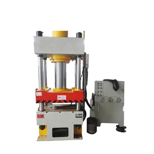 China Y32-100T hydraulic press machine,Four coloums stainless steel kitchen tools pots stretching making machine
