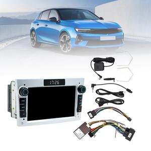 Stereo auto senza fili con facile installare la macchina fotografica di riserva e Carplay per Opel veicoli colore argento - Product Image 2