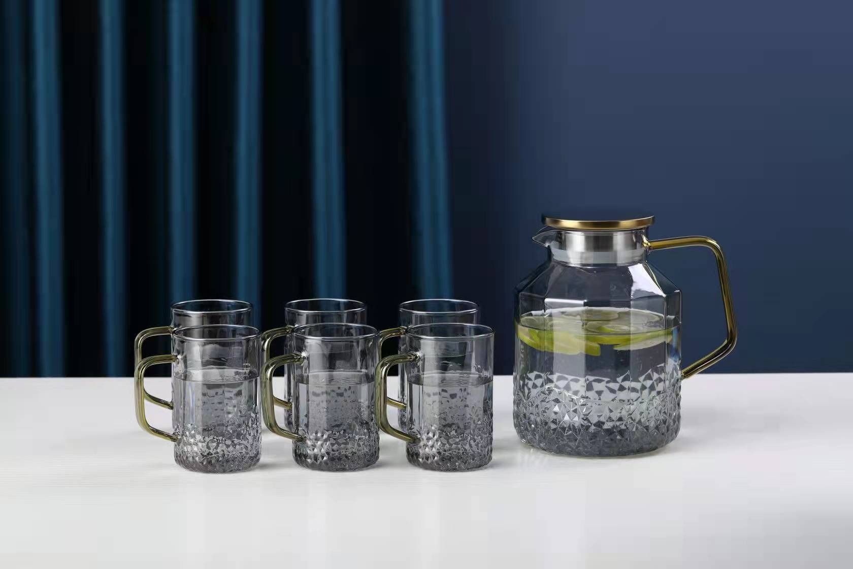 Glass Teapot Transparent Borosilicate Tea Set