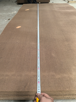 Panneau dur de Brown 1220X2440mm/papier de fibre/panneaux de fibres colorés par conseil en bois
