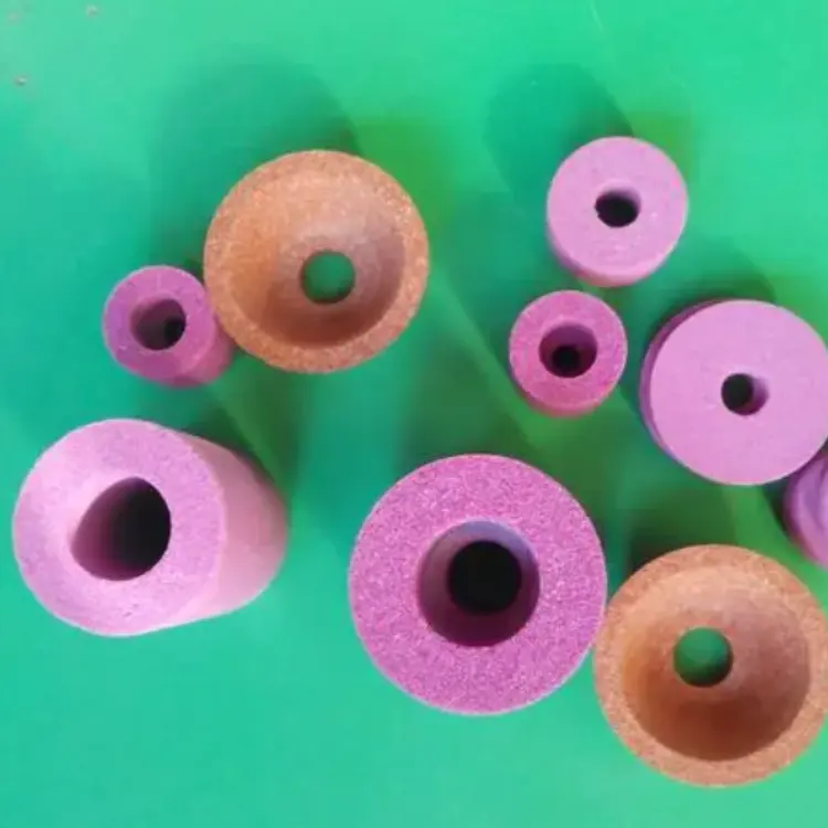 Mola interna rosa ossido di alluminio abrasivo punto montato per la rettifica di superficie