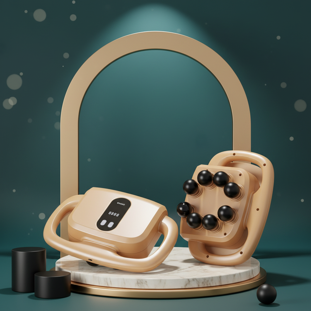 Reliable Professional Electric Body Vibration Massage Gun with 8 Heads and High Quality Deep Tissue Muscle Care