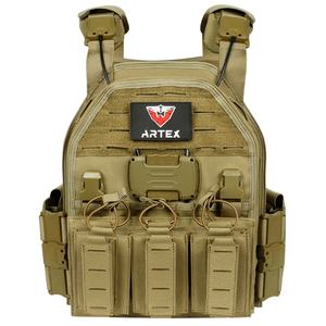 Gilet tactique multifonctionnel unisexe, prix de gros, porte-plaque de protection, tendance, en nylon 1000D - Product Image 5