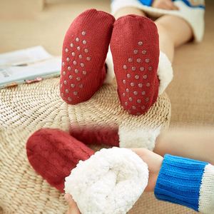 Wholesale High Quality Fluffy Knit Winter Thick Warm <b>Wool</b> Cozy Fuzzy Calcetines Felpa Floor Invierno Termicos Women <b>Socks</b> - Product Image 4