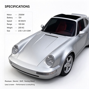 รถโกคาร์ทดริฟท์ไฟฟ้า 964 สำหรับสวนสนุก 72V 80 กม./ชม. ระยะทาง 100 กม. สไตล์เรโทร สำหรับผู้ใหญ่ ราคาโรงงาน - Product Image 3