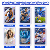 Protège-cartes TCG transparents prêts à l'emploi pour collectionneurs, magasins de cartes, tournois et événements de trading