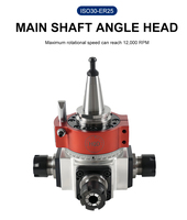 Centre d'usinage Hongyang HQD 5 CNC avec têtes angulaires universelles ISO30/HSK63F et fraise multidirectionnelle haute performance