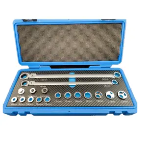 17pcs Ratchet Wrench Set for Auto Repair Use with Multi Specification Socket Set