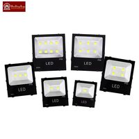 Projecteur carré extérieur en aluminium haute puissance Projecteur Smd 30 50 100 150 200 250 Watts Projecteur LED
