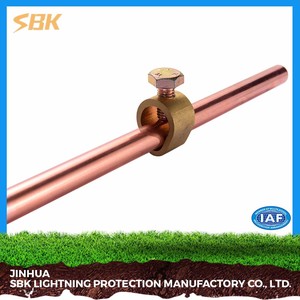 Soluzione per apparecchiature elettriche con asta di messa a terra incollata in rame - Product Image 5