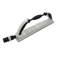 70X400mm Blanc Flex Longboard Bloc de ponçage à la main sans poussière Tampon de polissage à la main pour le travail du bois automatique Travail des métaux Polissage des cloisons sèches
