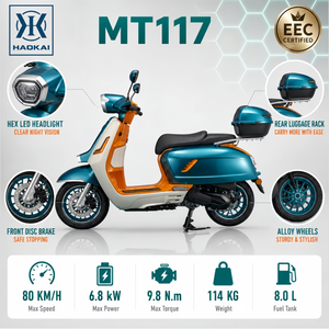 Scooter à essence rétro 125CC, cyclomoteur à essence, 80 km/h, 6,8 kW, élégant, <span class=keywords><strong>pour</strong></span> les trajets en ville, <span class=keywords><strong>moto</strong></span> de tourisme de luxe <span class=keywords><strong>pour</strong></span> adultes - Product Image 3