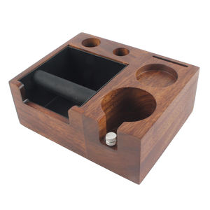 Soporte para Portafiltro de Café, Estación de Prensado Multifuncional Antideslizante, Apta para Almacenamiento de Tamper, Distribuidor y Portafiltro - Product Image 4