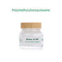 Bubuk Resin Silikon SiCare 2114P, Bahan Baku Kosmetik Matte Pengontrol Minyak untuk Alas Bedak & Tabir Surya