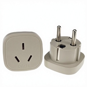 Adaptateur de prise AU vers EU Australie Nouvelle-Zélande vers convertisseur de puissance europé<span class=keywords><strong>en</strong></span> Connecteur <span class=keywords><strong>Euro</strong></span> Shcuko Voyager Russie Coré<span class=keywords><strong>en</strong></span> France - Product Image 1