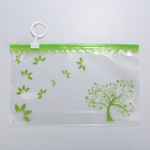 Customized reusable food frozen <b>storage</b> bag with pull loop <b>plastic</b> self sealing zipper bag - Product Image 3
